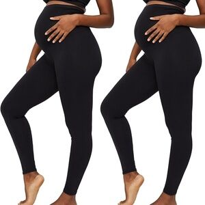 Motherhood Maternity Women's Stretch Secret Fit Over the Belly Legging Size 2